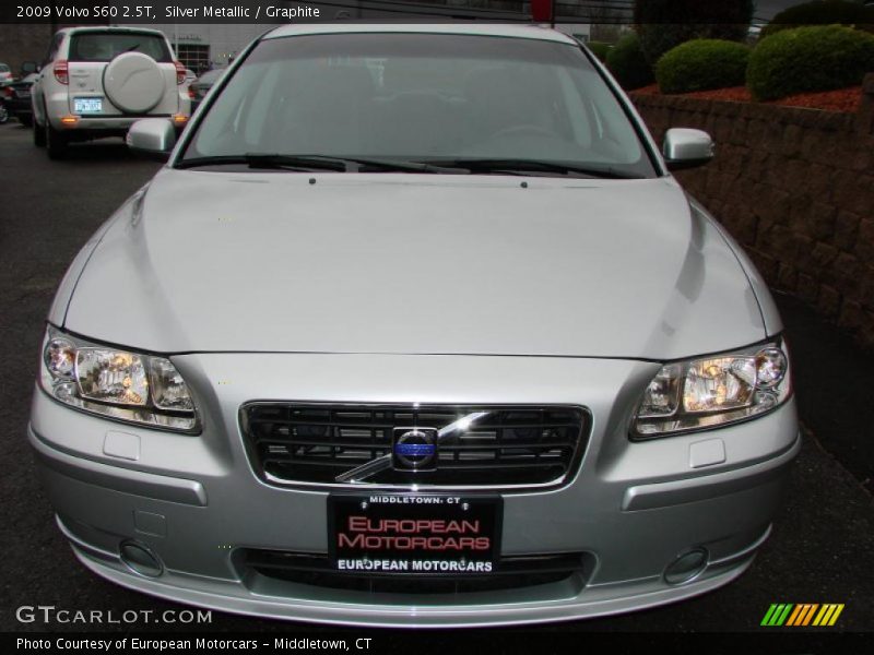 Silver Metallic / Graphite 2009 Volvo S60 2.5T