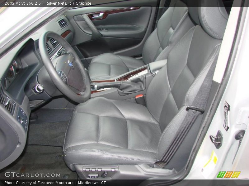 Silver Metallic / Graphite 2009 Volvo S60 2.5T