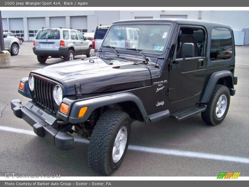Black / Agate 2000 Jeep Wrangler Sport 4x4