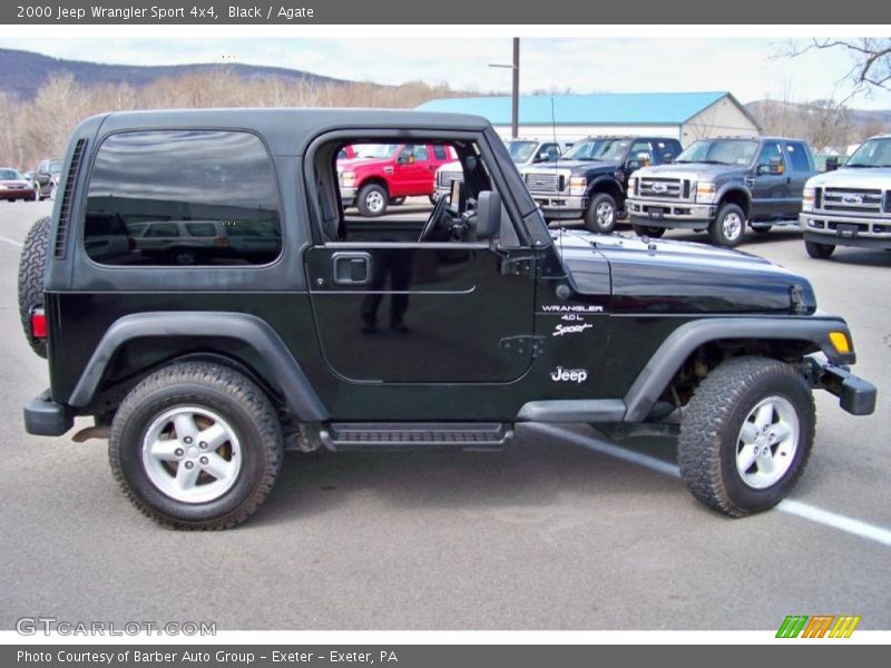 Black / Agate 2000 Jeep Wrangler Sport 4x4