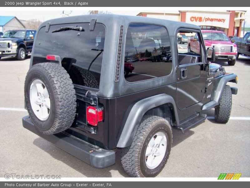 Black / Agate 2000 Jeep Wrangler Sport 4x4