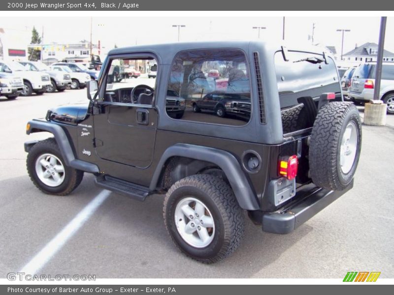 Black / Agate 2000 Jeep Wrangler Sport 4x4