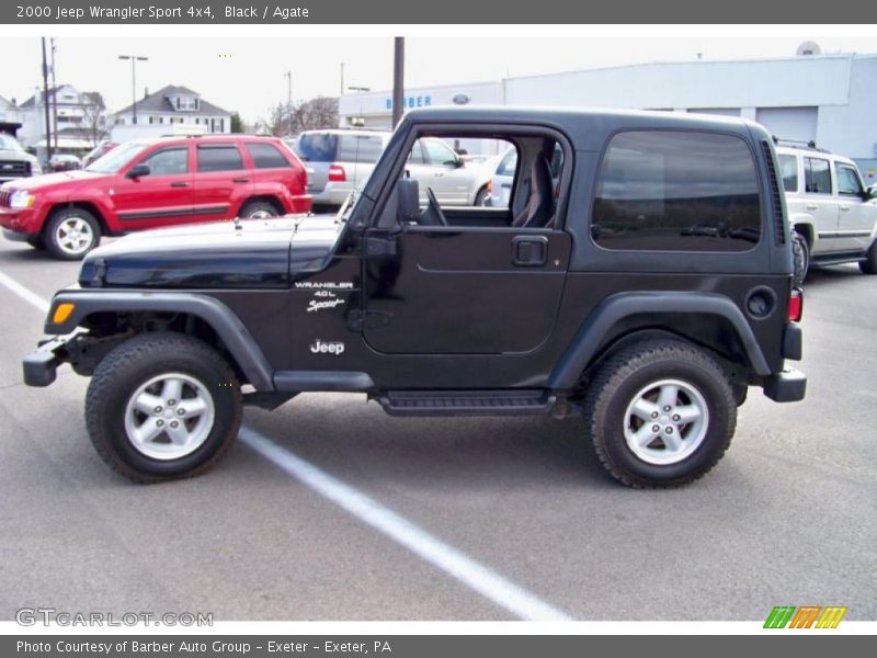 Black / Agate 2000 Jeep Wrangler Sport 4x4