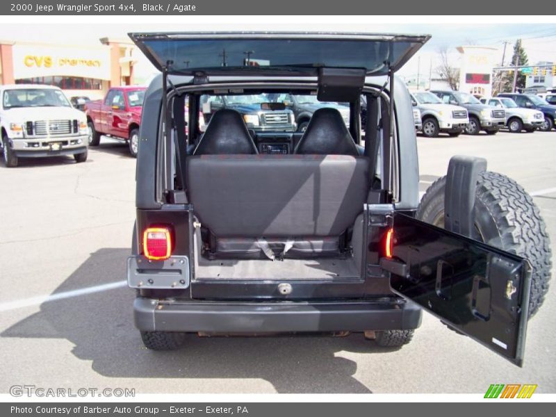 Black / Agate 2000 Jeep Wrangler Sport 4x4