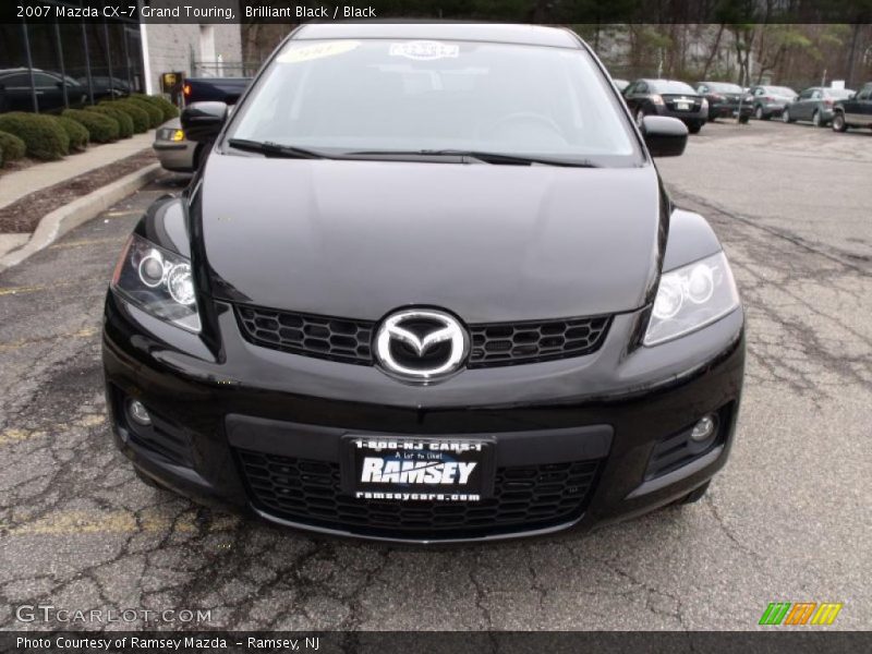 Brilliant Black / Black 2007 Mazda CX-7 Grand Touring