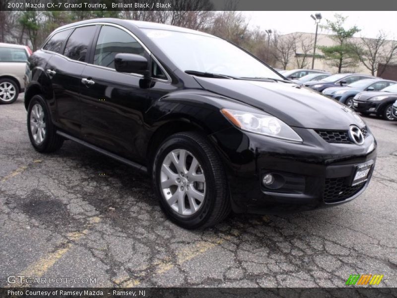 Brilliant Black / Black 2007 Mazda CX-7 Grand Touring