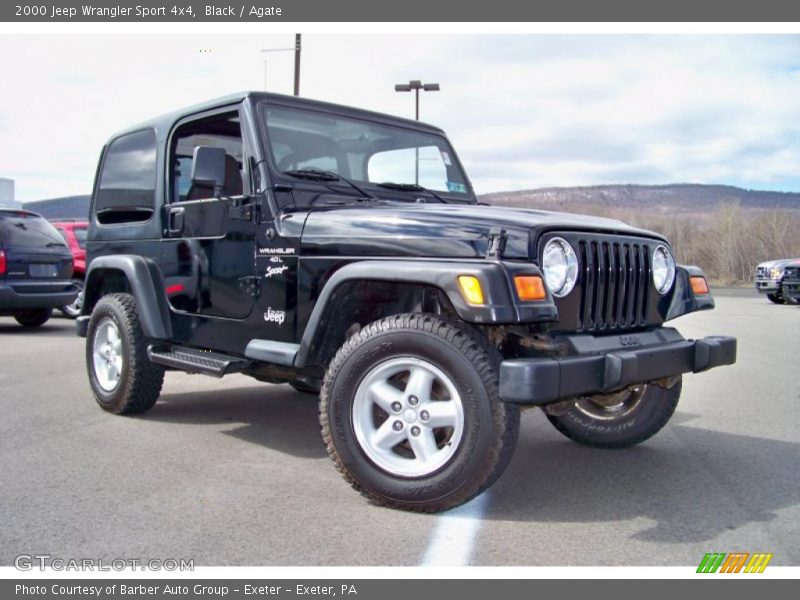 Black / Agate 2000 Jeep Wrangler Sport 4x4