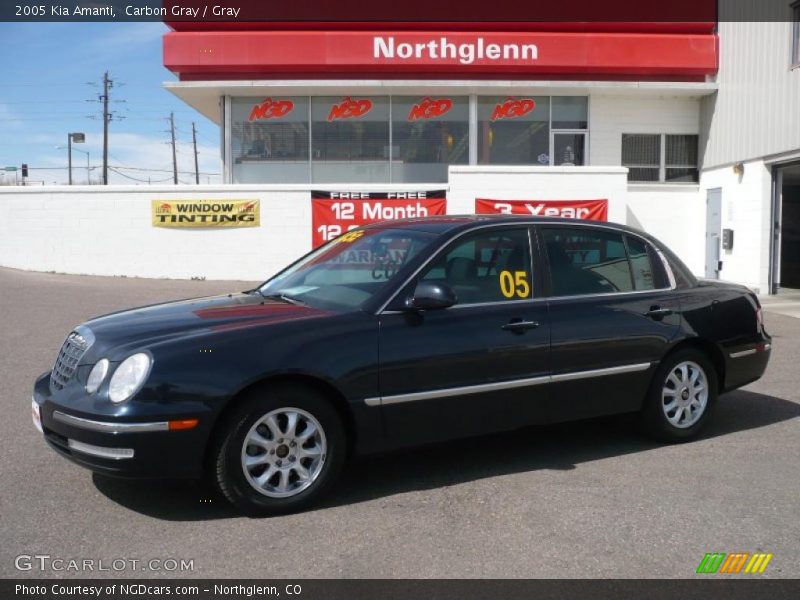 Carbon Gray / Gray 2005 Kia Amanti