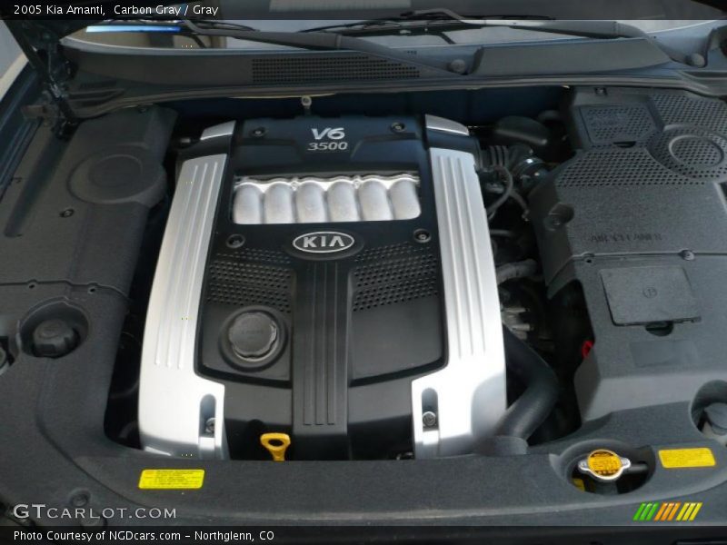 Carbon Gray / Gray 2005 Kia Amanti