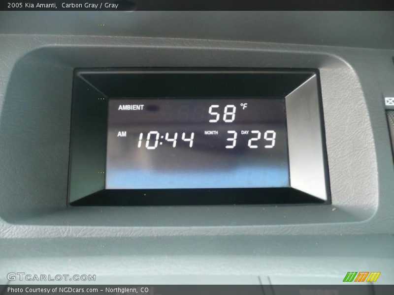 Carbon Gray / Gray 2005 Kia Amanti