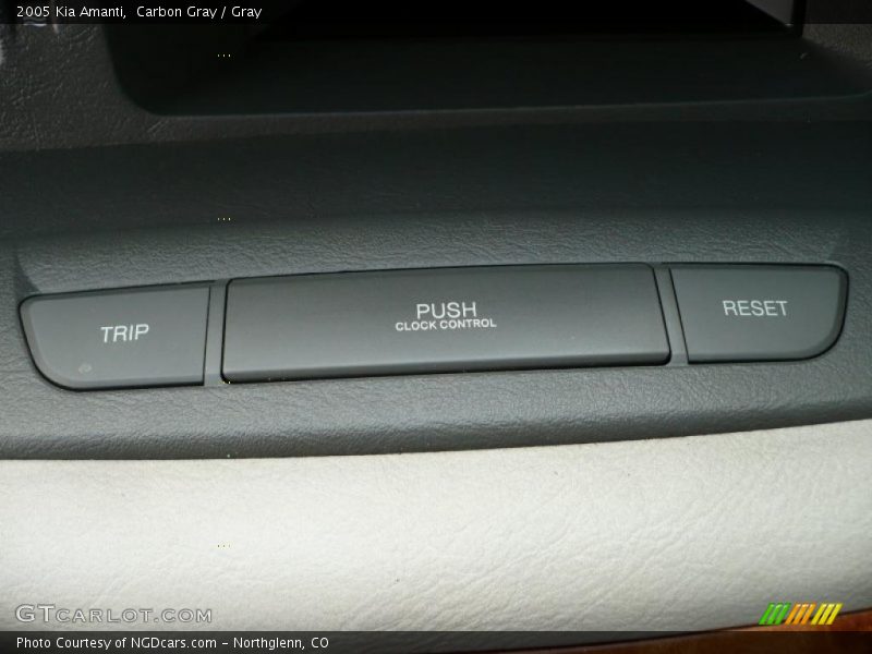 Carbon Gray / Gray 2005 Kia Amanti