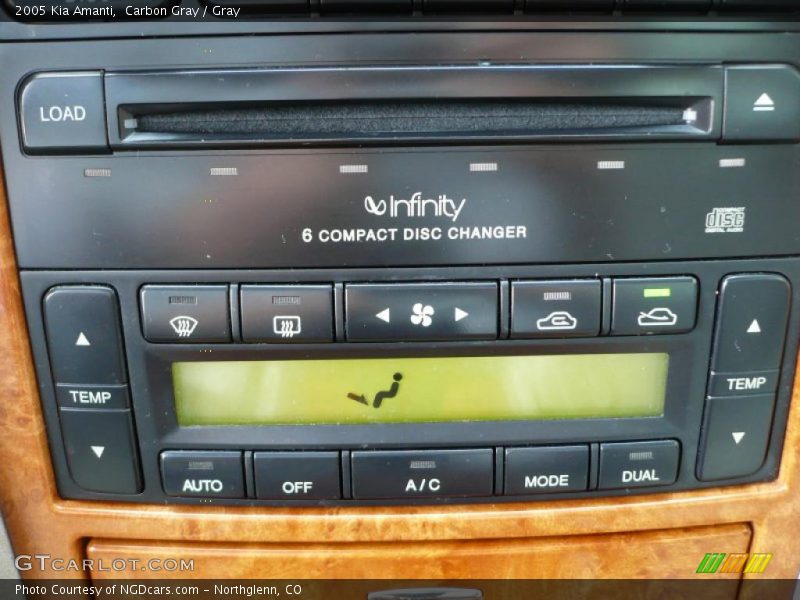 Carbon Gray / Gray 2005 Kia Amanti