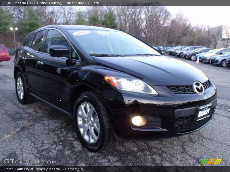 Brilliant Black / Black 2007 Mazda CX-7 Grand Touring