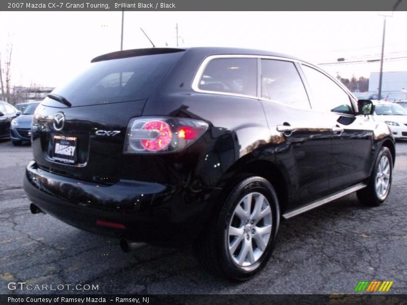 Brilliant Black / Black 2007 Mazda CX-7 Grand Touring