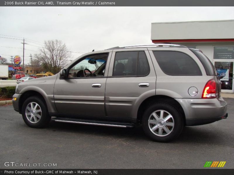 Titanium Gray Metallic / Cashmere 2006 Buick Rainier CXL AWD