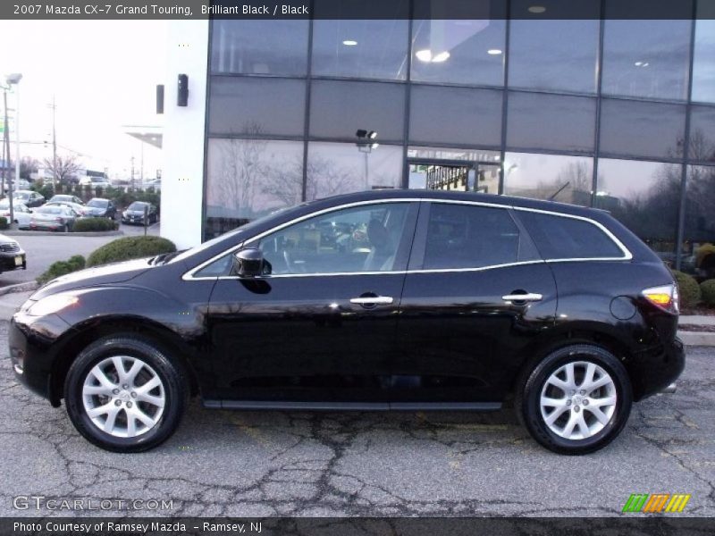 Brilliant Black / Black 2007 Mazda CX-7 Grand Touring