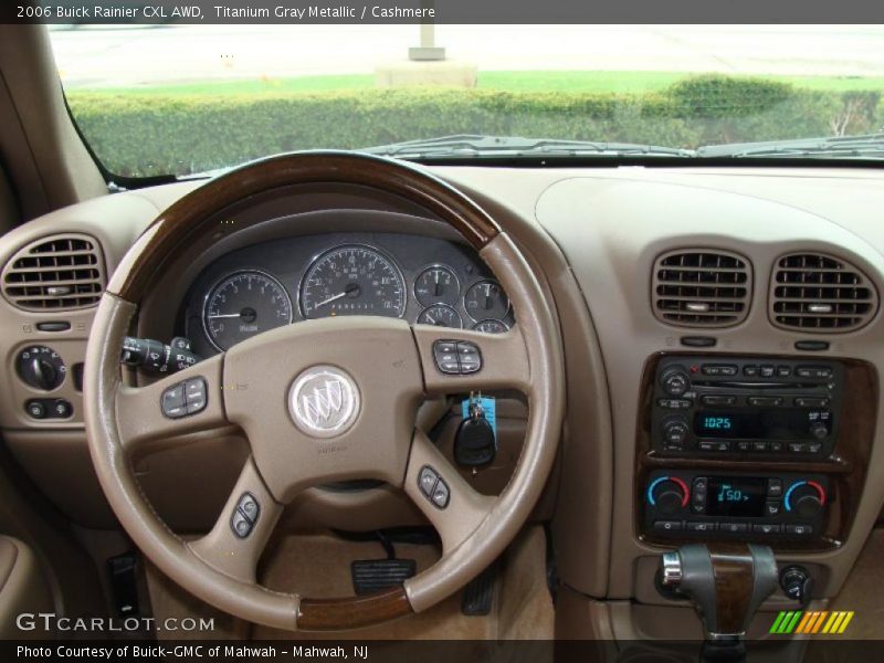 Titanium Gray Metallic / Cashmere 2006 Buick Rainier CXL AWD
