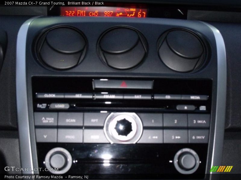 Brilliant Black / Black 2007 Mazda CX-7 Grand Touring