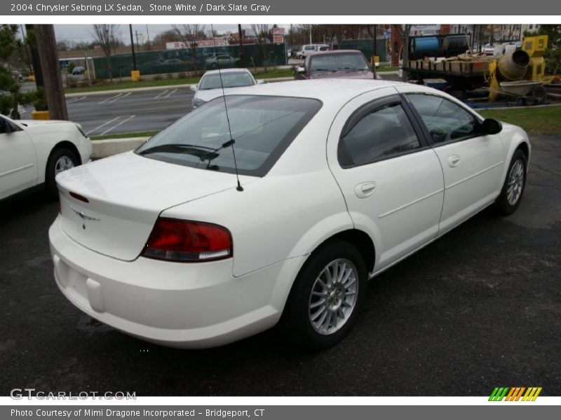 Stone White / Dark Slate Gray 2004 Chrysler Sebring LX Sedan