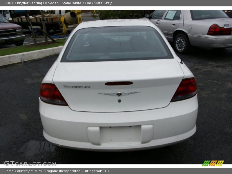 Stone White / Dark Slate Gray 2004 Chrysler Sebring LX Sedan