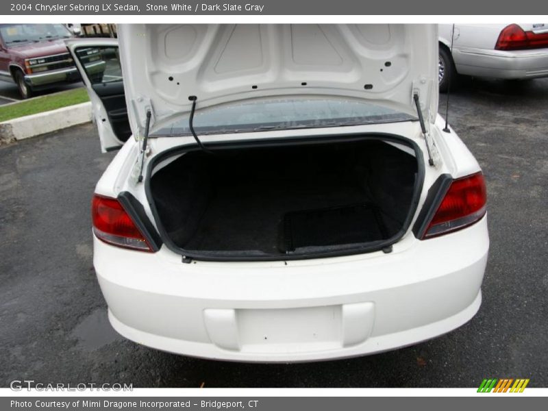 Stone White / Dark Slate Gray 2004 Chrysler Sebring LX Sedan