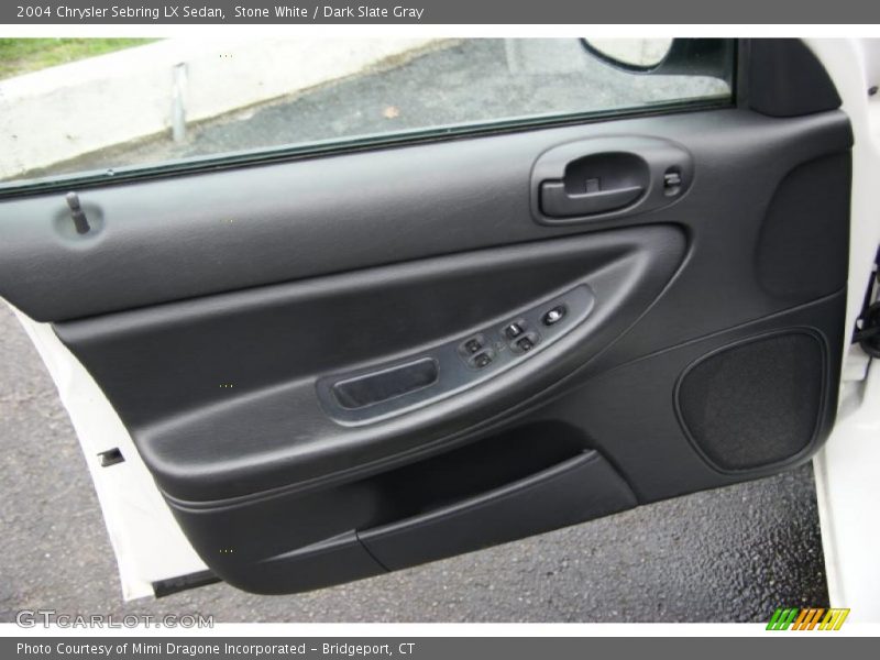 Stone White / Dark Slate Gray 2004 Chrysler Sebring LX Sedan