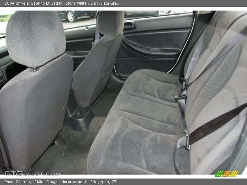 Stone White / Dark Slate Gray 2004 Chrysler Sebring LX Sedan
