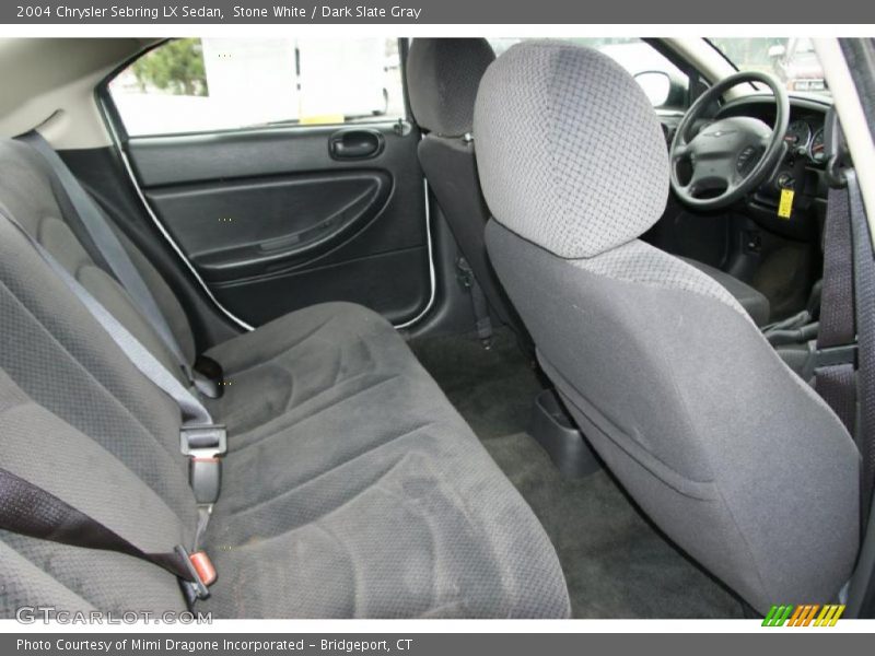 Stone White / Dark Slate Gray 2004 Chrysler Sebring LX Sedan