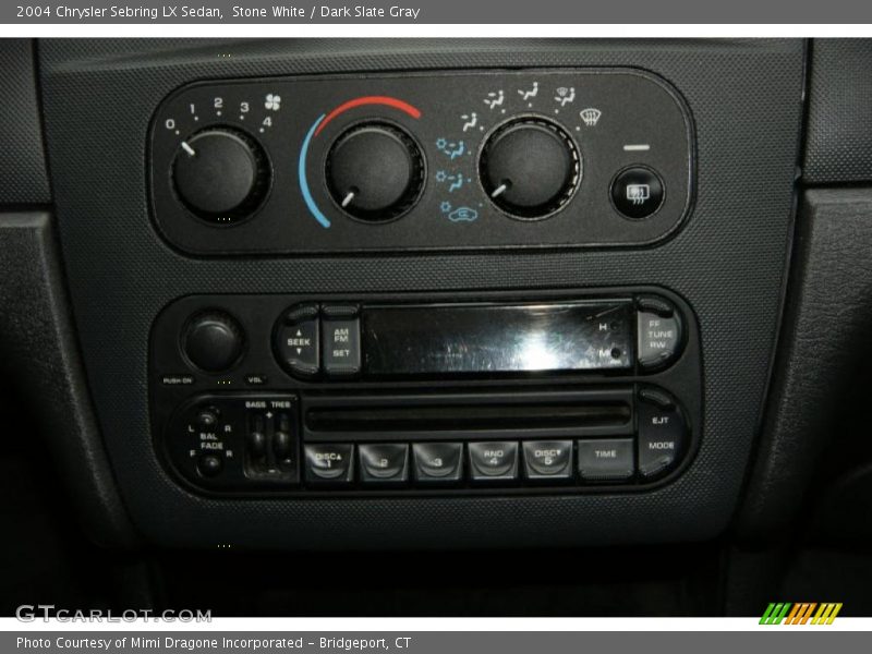 Stone White / Dark Slate Gray 2004 Chrysler Sebring LX Sedan