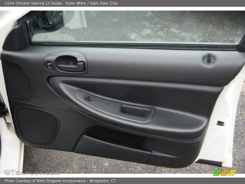 Stone White / Dark Slate Gray 2004 Chrysler Sebring LX Sedan