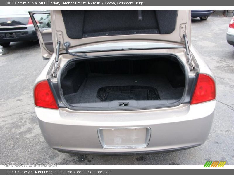 Amber Bronze Metallic / Cocoa/Cashmere Beige 2008 Chevrolet Malibu LS Sedan