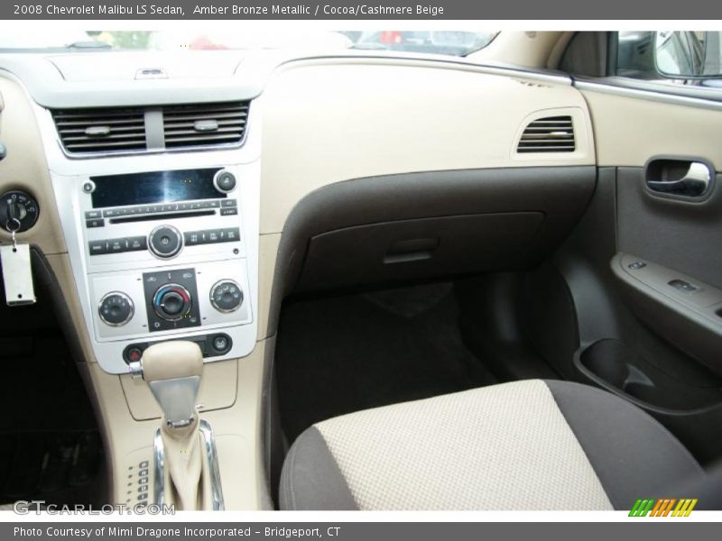 Amber Bronze Metallic / Cocoa/Cashmere Beige 2008 Chevrolet Malibu LS Sedan