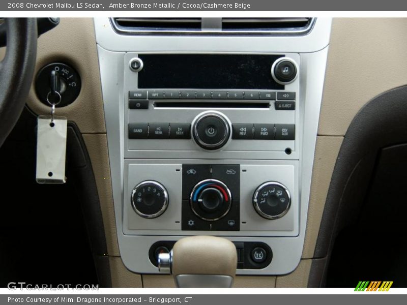 Amber Bronze Metallic / Cocoa/Cashmere Beige 2008 Chevrolet Malibu LS Sedan