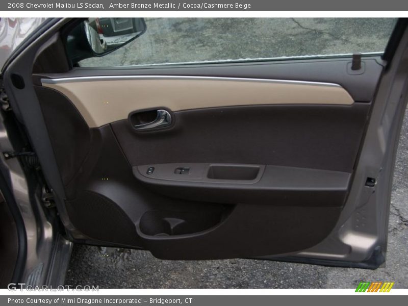 Amber Bronze Metallic / Cocoa/Cashmere Beige 2008 Chevrolet Malibu LS Sedan