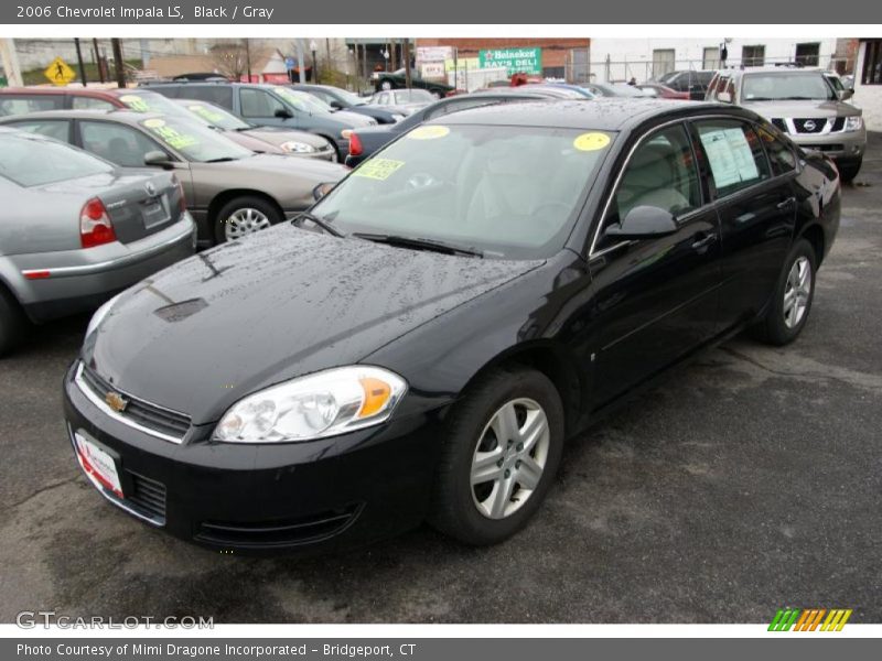 Black / Gray 2006 Chevrolet Impala LS