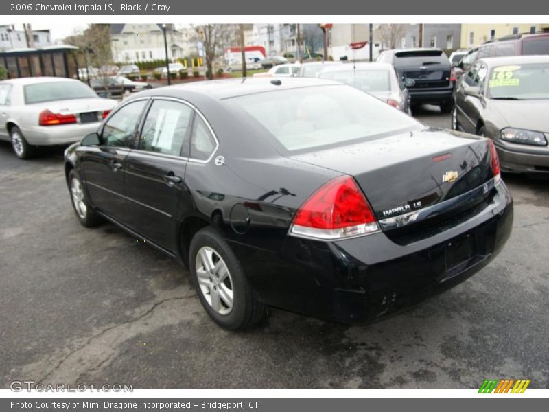 Black / Gray 2006 Chevrolet Impala LS