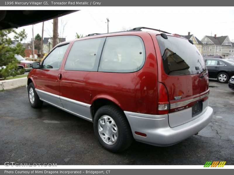 Toreador Red Metallic / Grey 1996 Mercury Villager GS