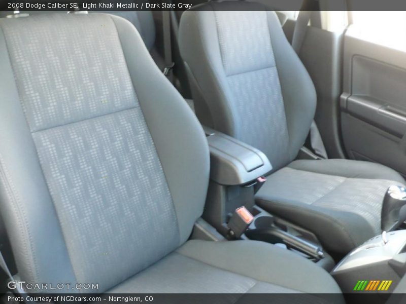 Light Khaki Metallic / Dark Slate Gray 2008 Dodge Caliber SE
