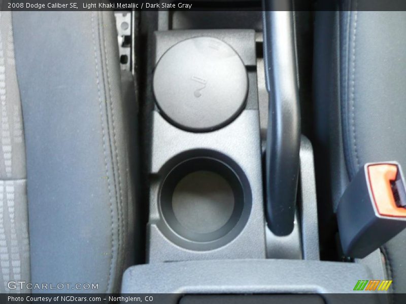 Light Khaki Metallic / Dark Slate Gray 2008 Dodge Caliber SE