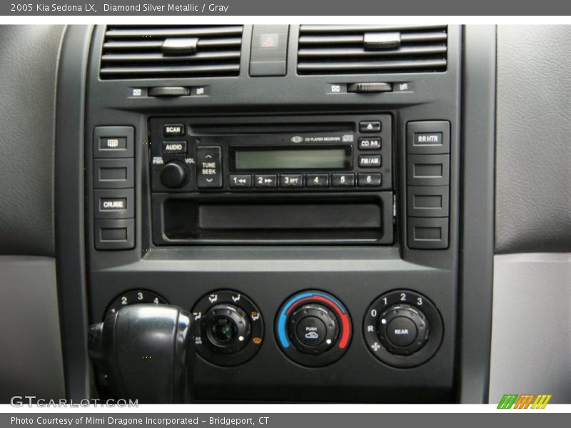 Diamond Silver Metallic / Gray 2005 Kia Sedona LX