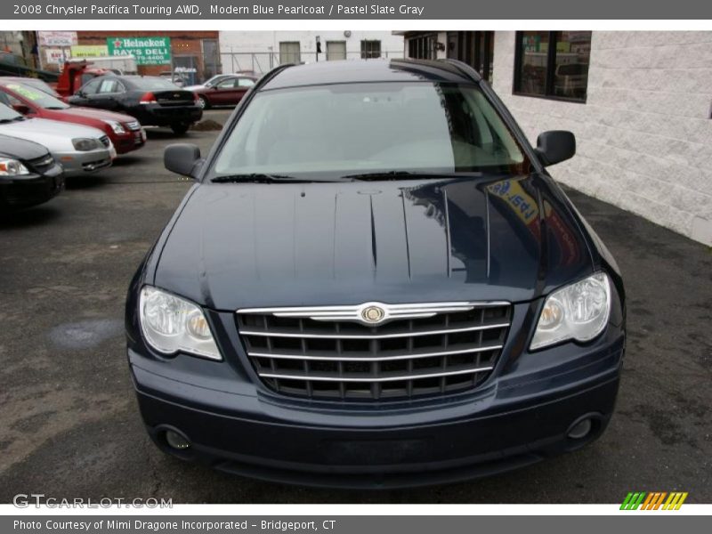 Modern Blue Pearlcoat / Pastel Slate Gray 2008 Chrysler Pacifica Touring AWD