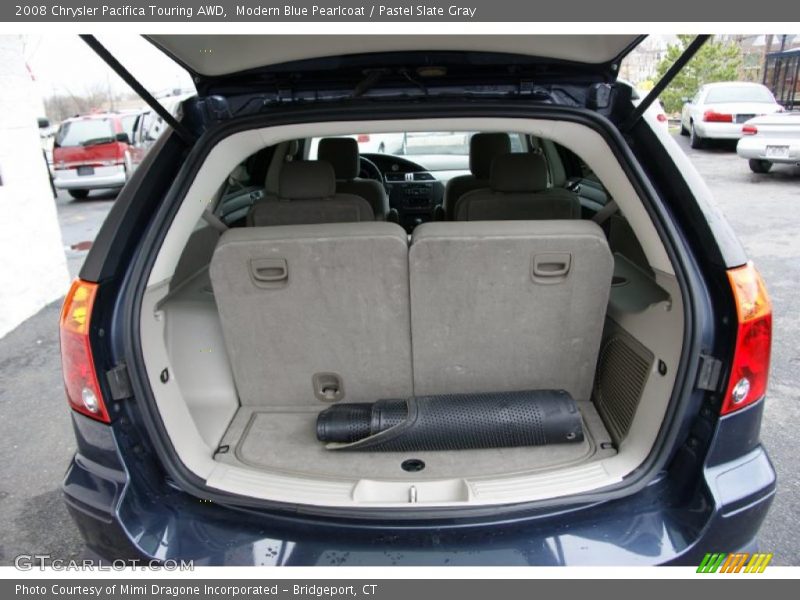 Modern Blue Pearlcoat / Pastel Slate Gray 2008 Chrysler Pacifica Touring AWD