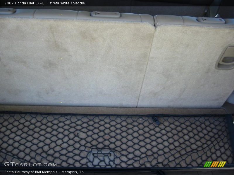 Taffeta White / Saddle 2007 Honda Pilot EX-L