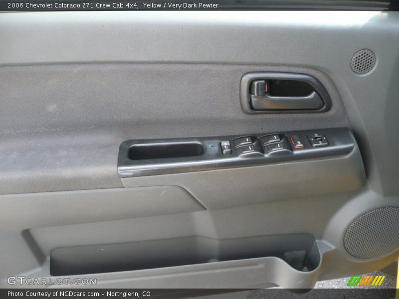 Yellow / Very Dark Pewter 2006 Chevrolet Colorado Z71 Crew Cab 4x4