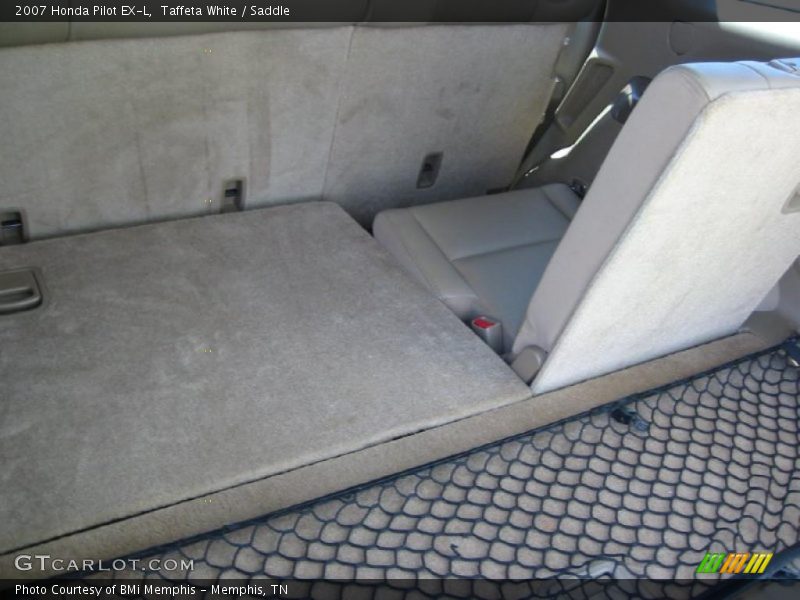 Taffeta White / Saddle 2007 Honda Pilot EX-L