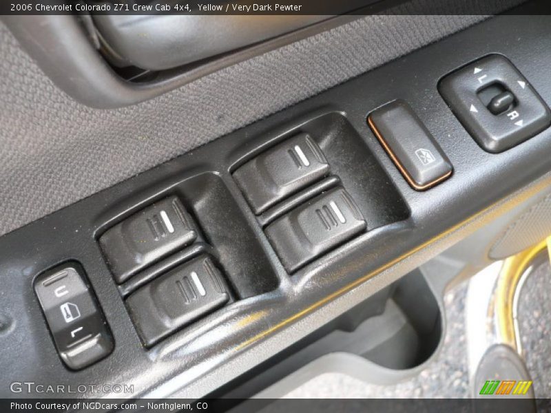 Yellow / Very Dark Pewter 2006 Chevrolet Colorado Z71 Crew Cab 4x4