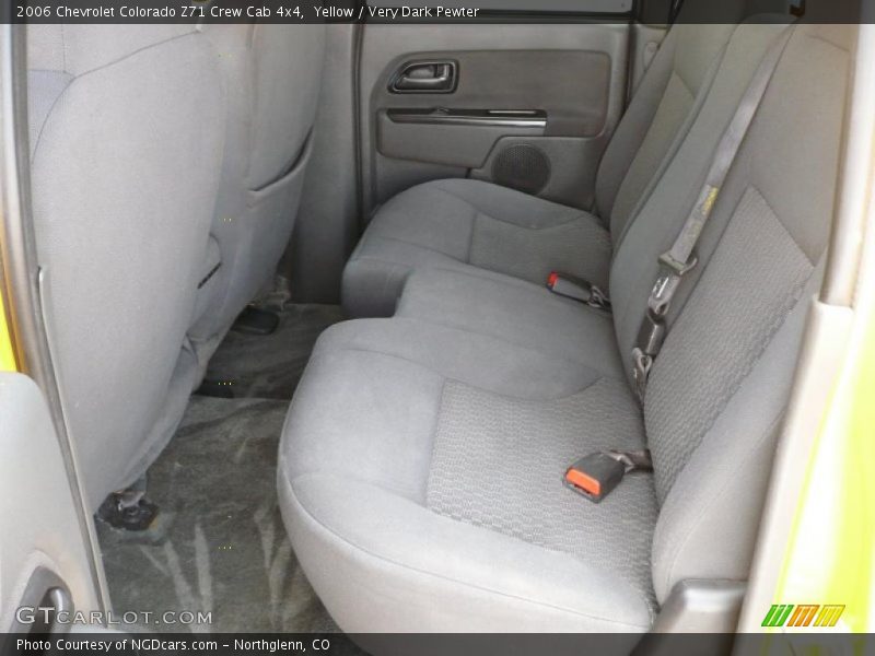 Yellow / Very Dark Pewter 2006 Chevrolet Colorado Z71 Crew Cab 4x4