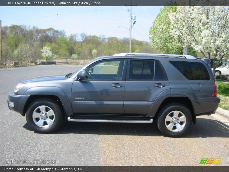 Galactic Gray Mica / Stone 2003 Toyota 4Runner Limited