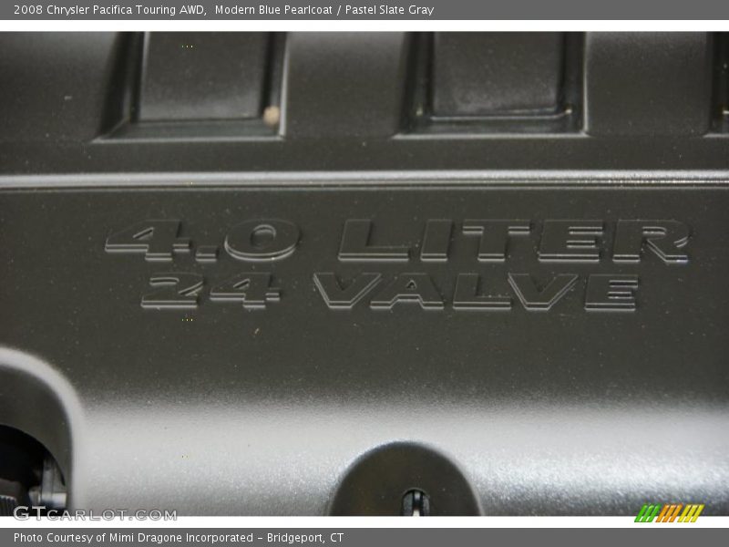 Modern Blue Pearlcoat / Pastel Slate Gray 2008 Chrysler Pacifica Touring AWD