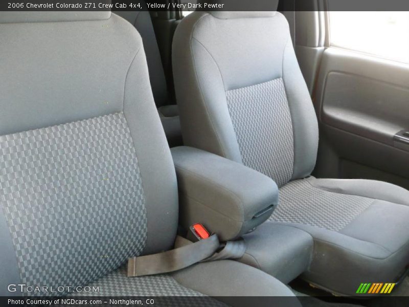 Yellow / Very Dark Pewter 2006 Chevrolet Colorado Z71 Crew Cab 4x4